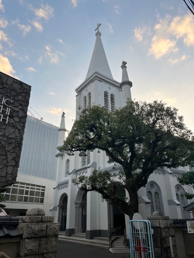A Japanese catholic church in Nagasaki