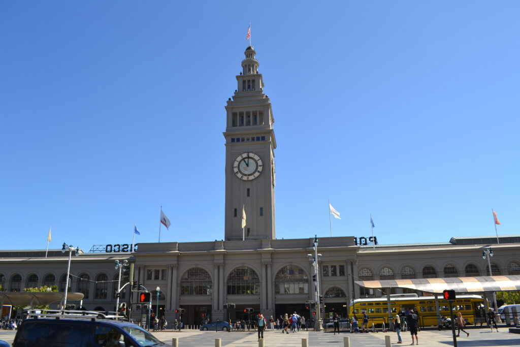 The San Francisco Ferry building