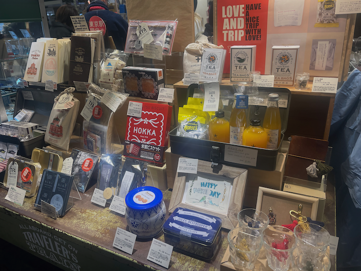 Stationeries sold and on display at a store