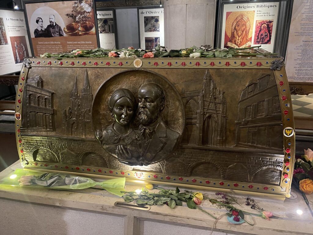 Reliquary of Sts. Louis and Zelie Martin in Lisieux, France