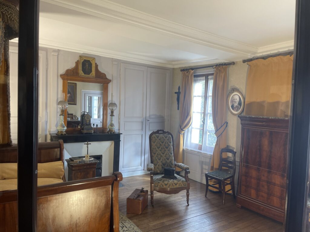 Interior of Les Bussonnets - The Martin Family Home